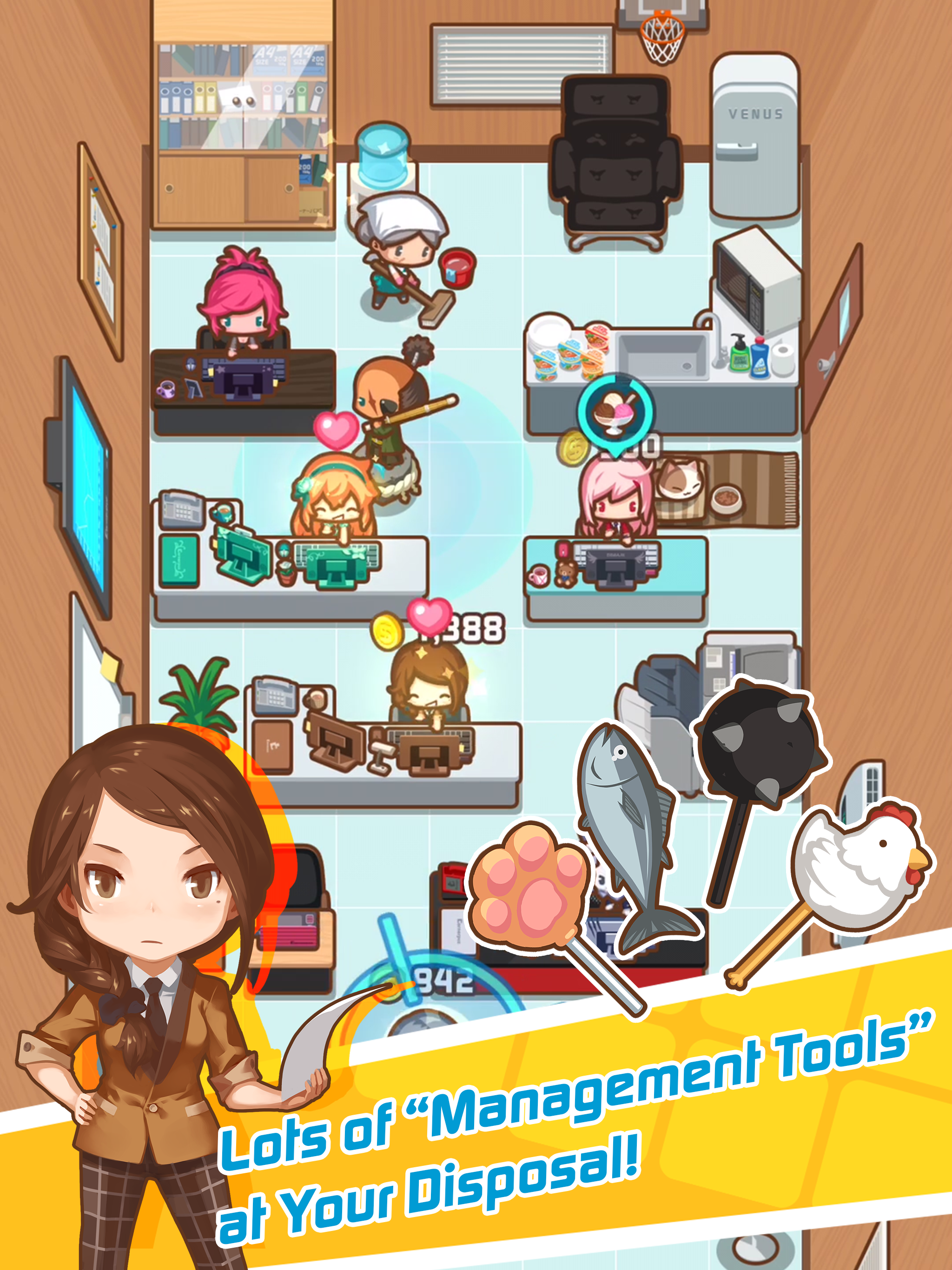 Screenshot of OH! My Office - Boss Sim Game