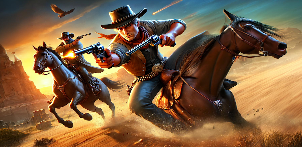 Cowboy Survival Horse Shooting