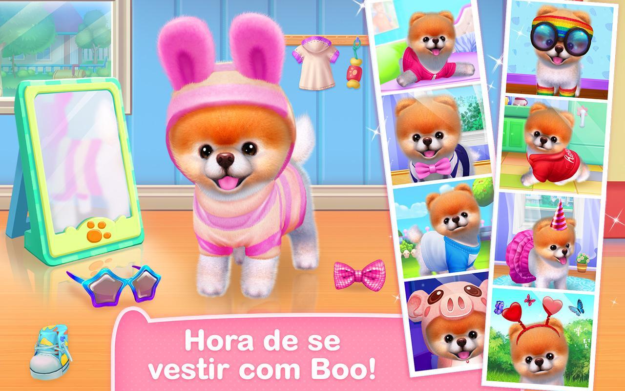 Captura de Tela do Jogo Boo — Cachorro bonitinho