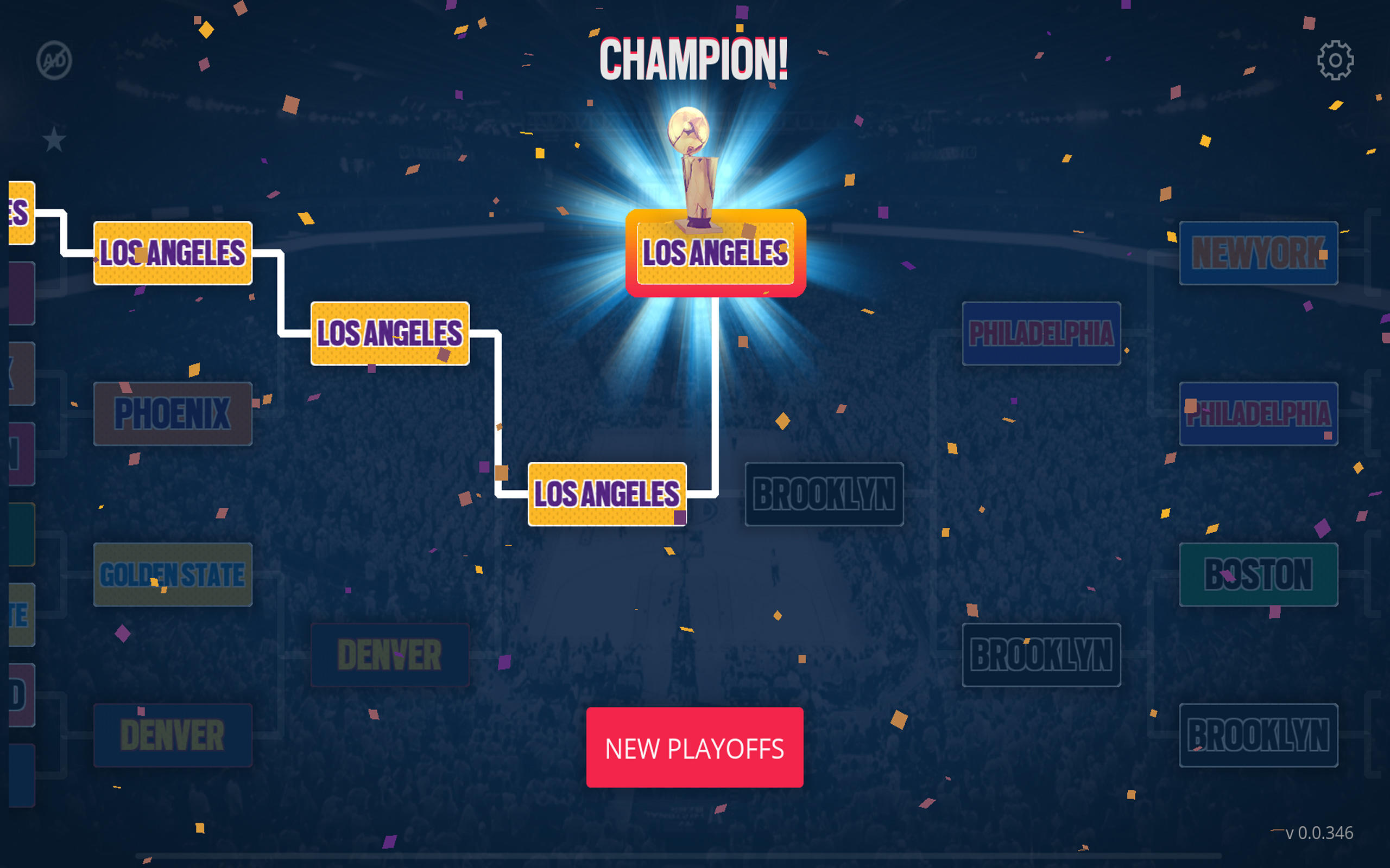 Captura de Tela do Jogo DoubleClutch 2 : Basketball