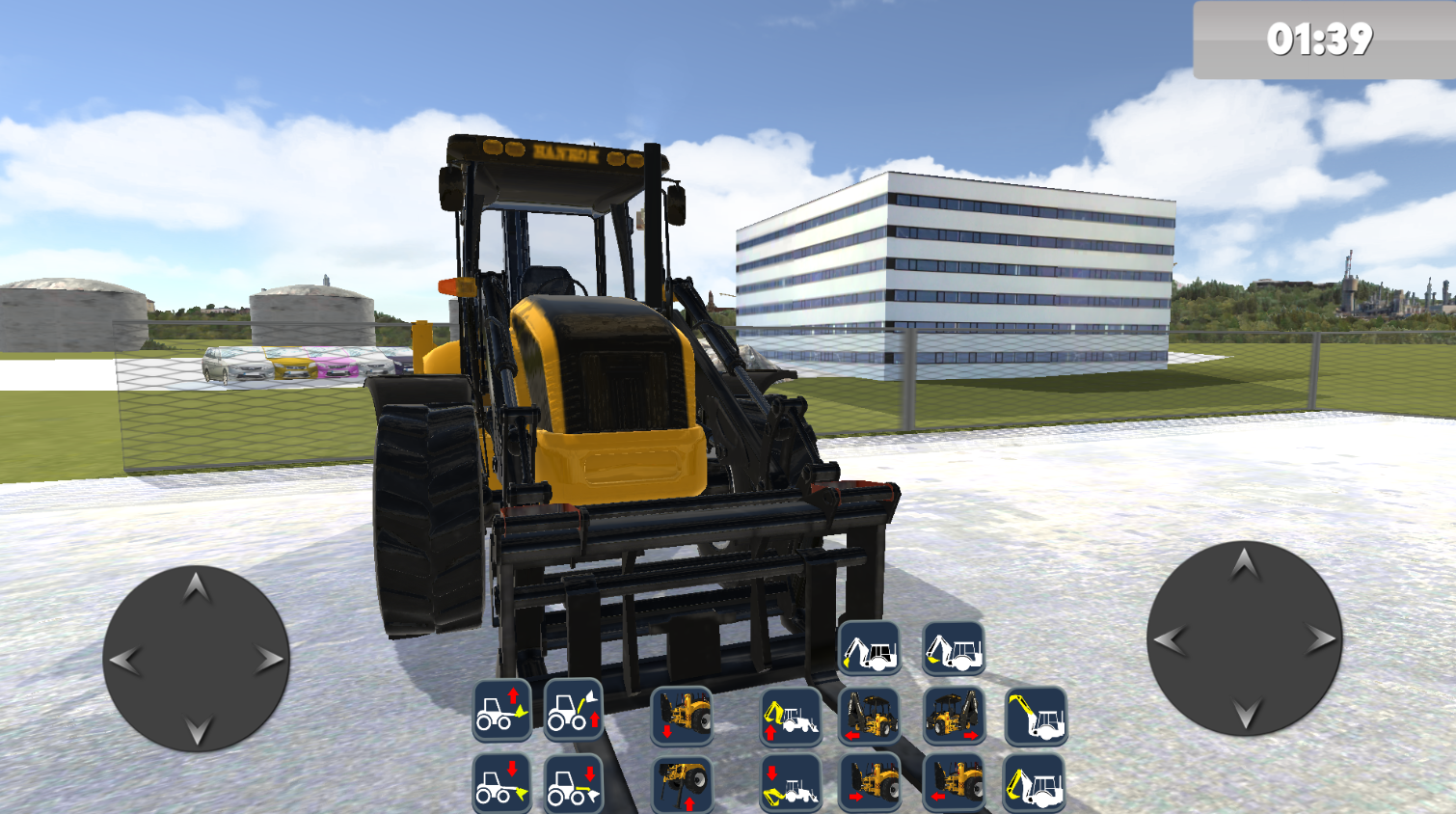 Jcb 推土機挖掘機遊戲 遊戲截圖