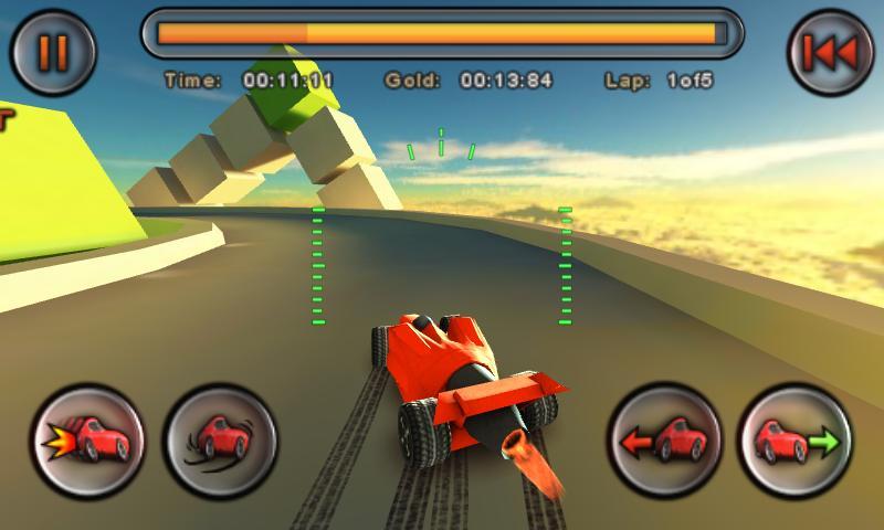 Jet Car Stunts ภาพหน้าจอเกม