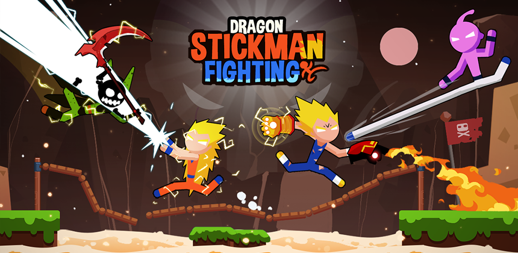 Banner of स्टिकमैन ड्रैगन फाइट - सुप्रीम स्टिकमैन वारियर्स 1.3.33