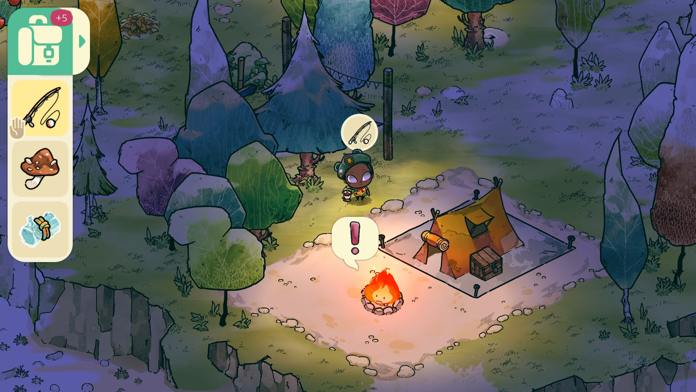Cozy Grove ゲームのスクリーンショット