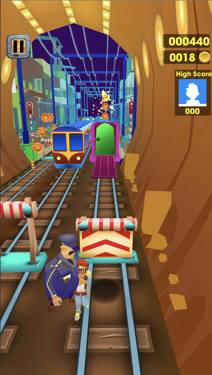 City Train Rush screenshot game