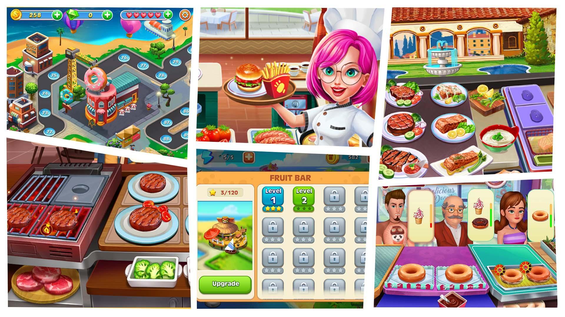 Screenshot 1 of 瘋狂烹飪漢堡遊戲 183.0