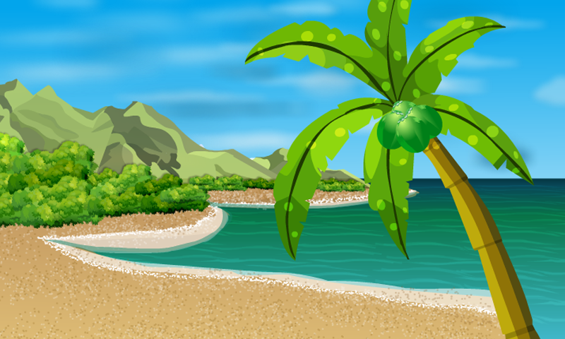 Screenshot 1 of Pelarian Pulau Cantik 1.0.0