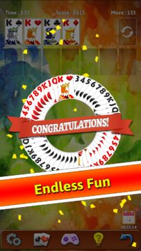 Solitaire Daily ゲームのスクリーンショット