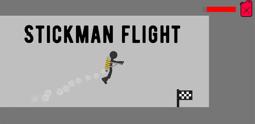 Banner of Penerbangan terbang Stickman 1.3