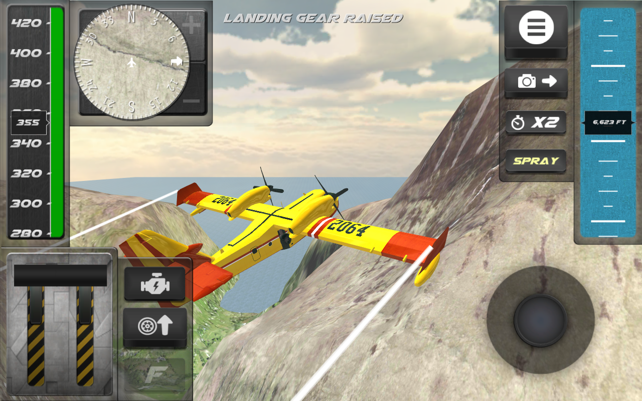 Screenshot 1 of Pesawat Pemadam Kebakaran Sim 1.03