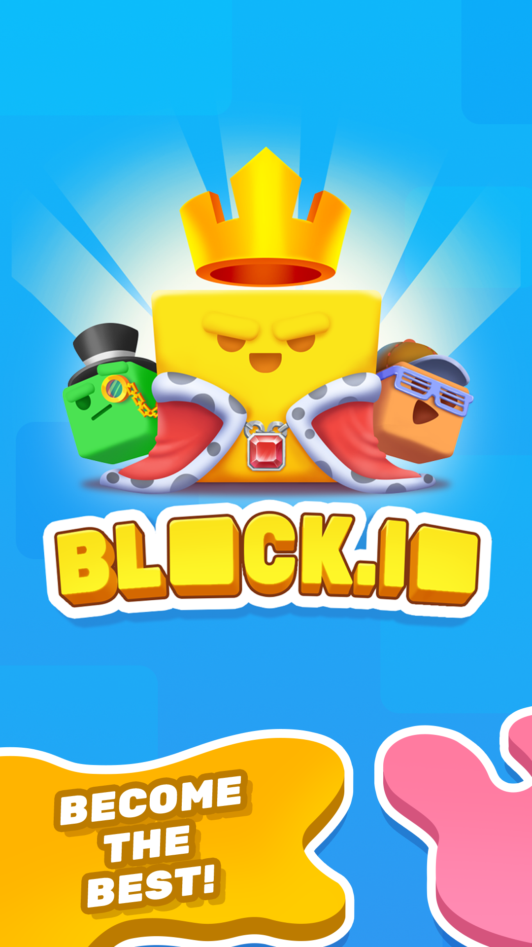 Скриншот игры Block.io・Cube Battle On Paper