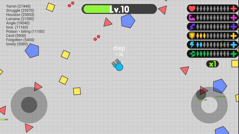 Screenshot of ZAK.io vs Tank Battle