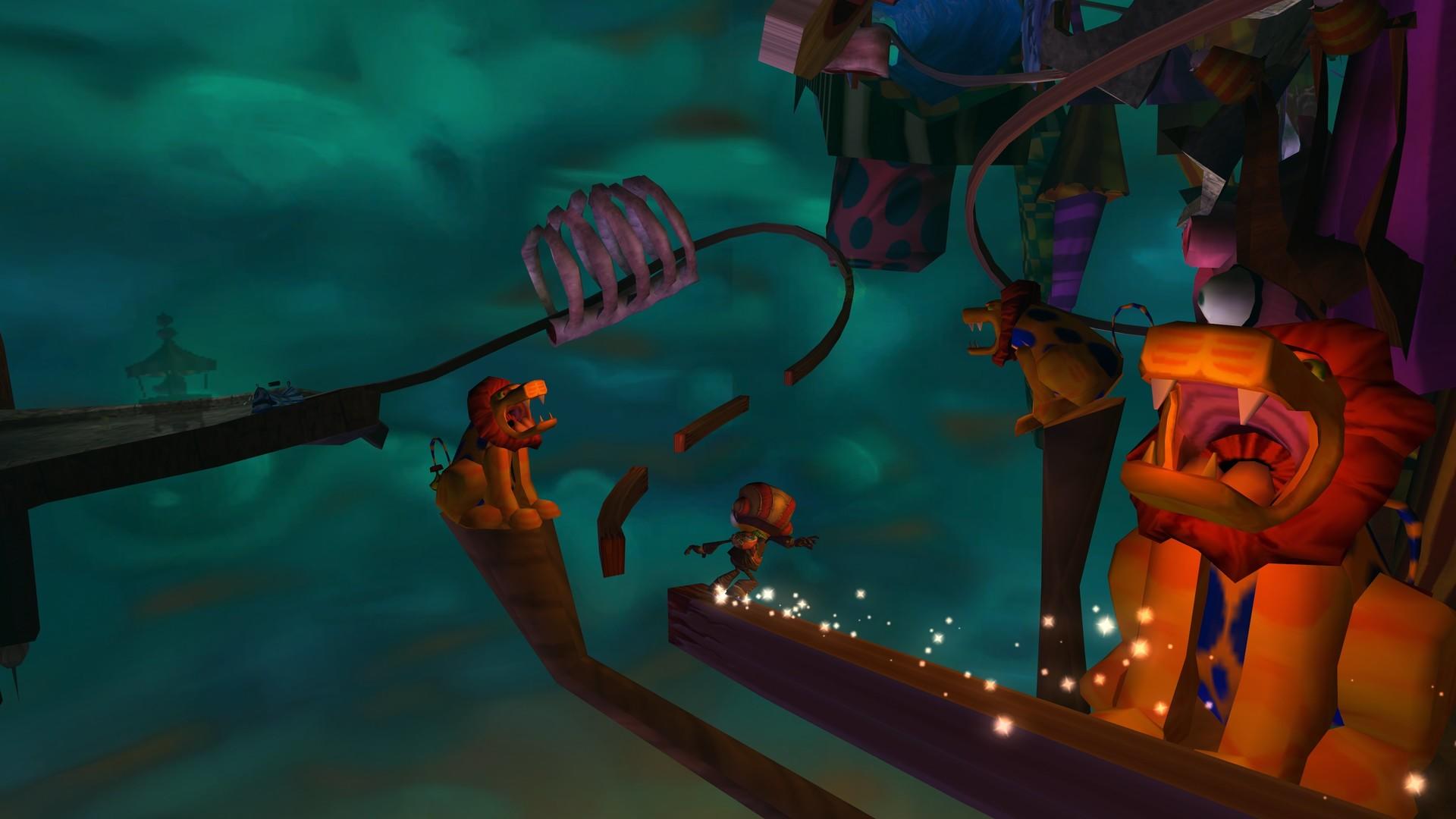 Screenshot of Psychonauts
