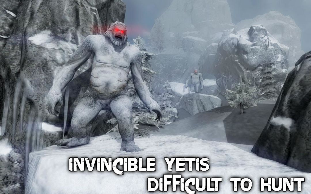 Yeti Monster Hunter ภาพหน้าจอเกม