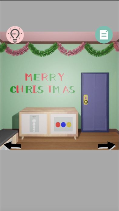 Screenshot of 小人の脱出ゲーム　クリスマス