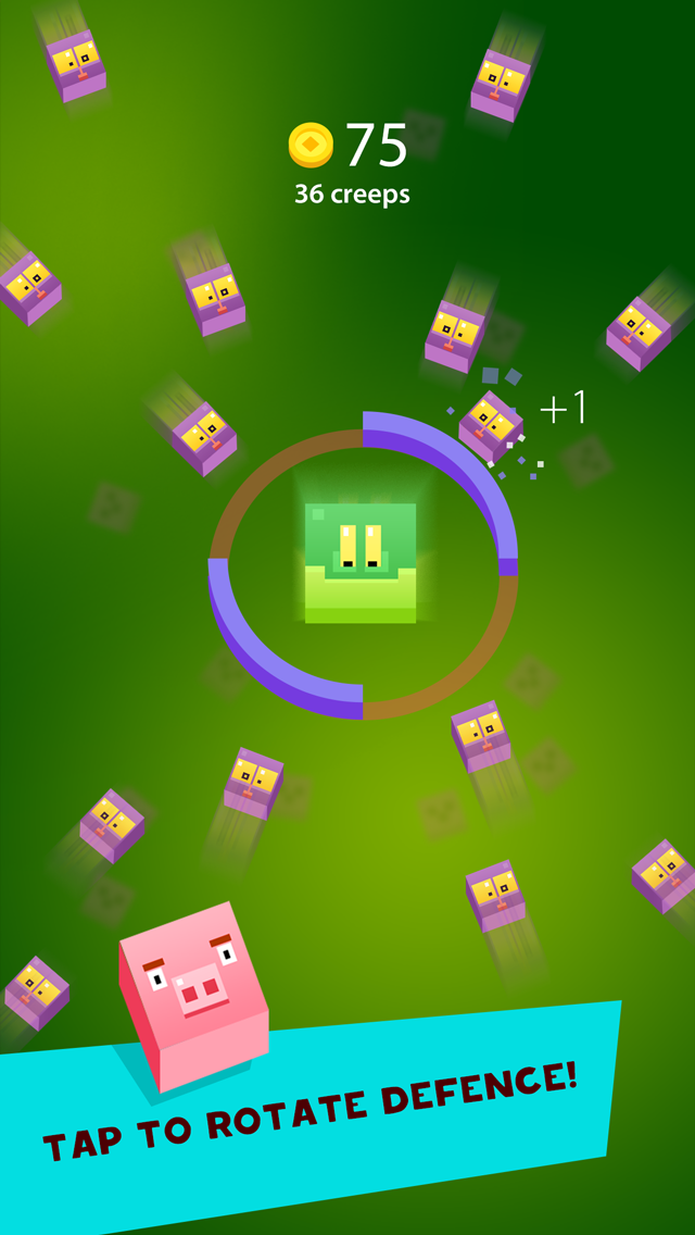 Roll the Wall Game Screenshot
