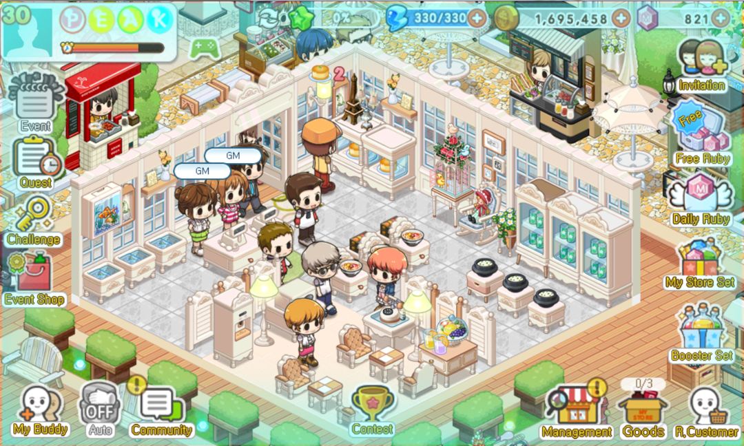 My Store screenshot game