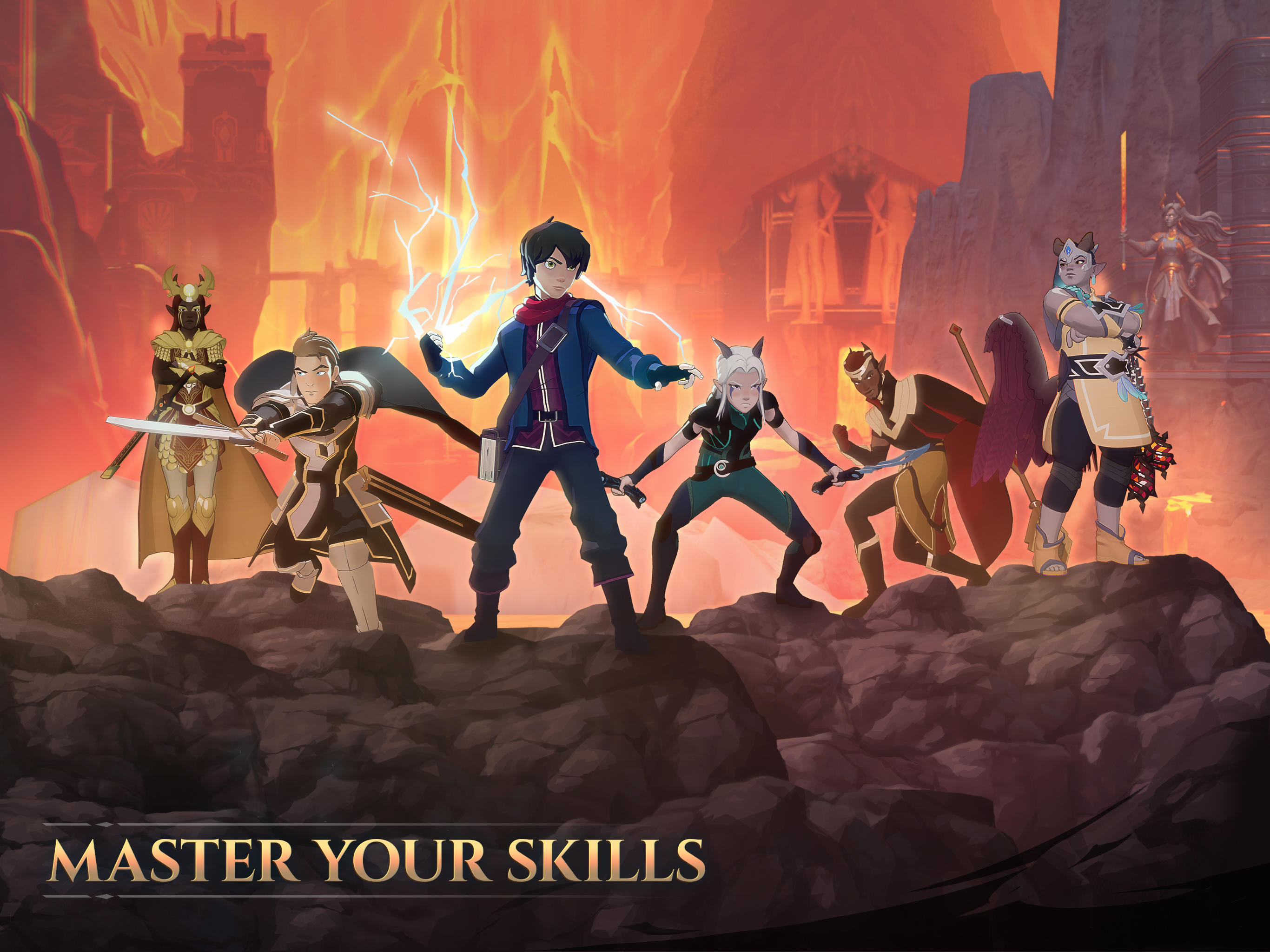 Dragon Prince: Xadia NETFLIX Game Screenshot