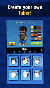 Idle Tuber - Become the world's biggest Influencer Game Screenshot