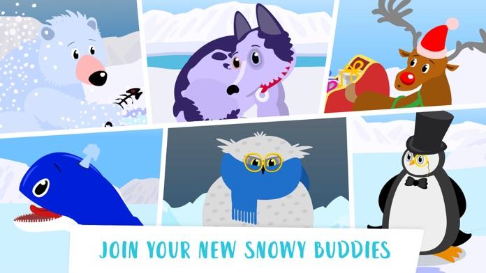 Ruffy the Husky: On Ice Game Screenshot