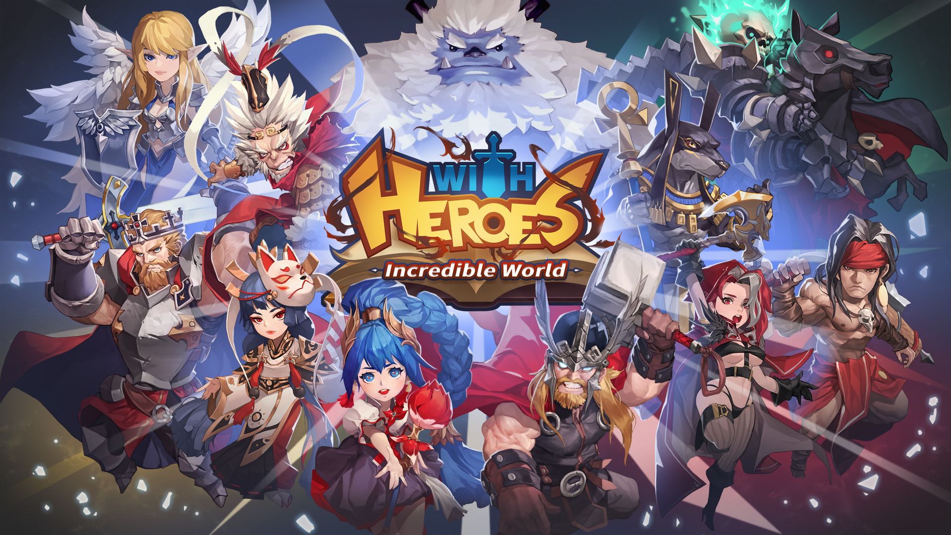 Screenshot of WITH HEROES - IDLE RPG