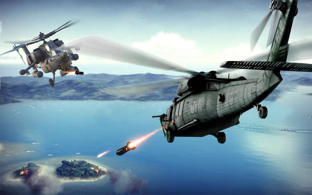 Army Gunship Helicopter Games Simulator Battle War ภาพหน้าจอเกม