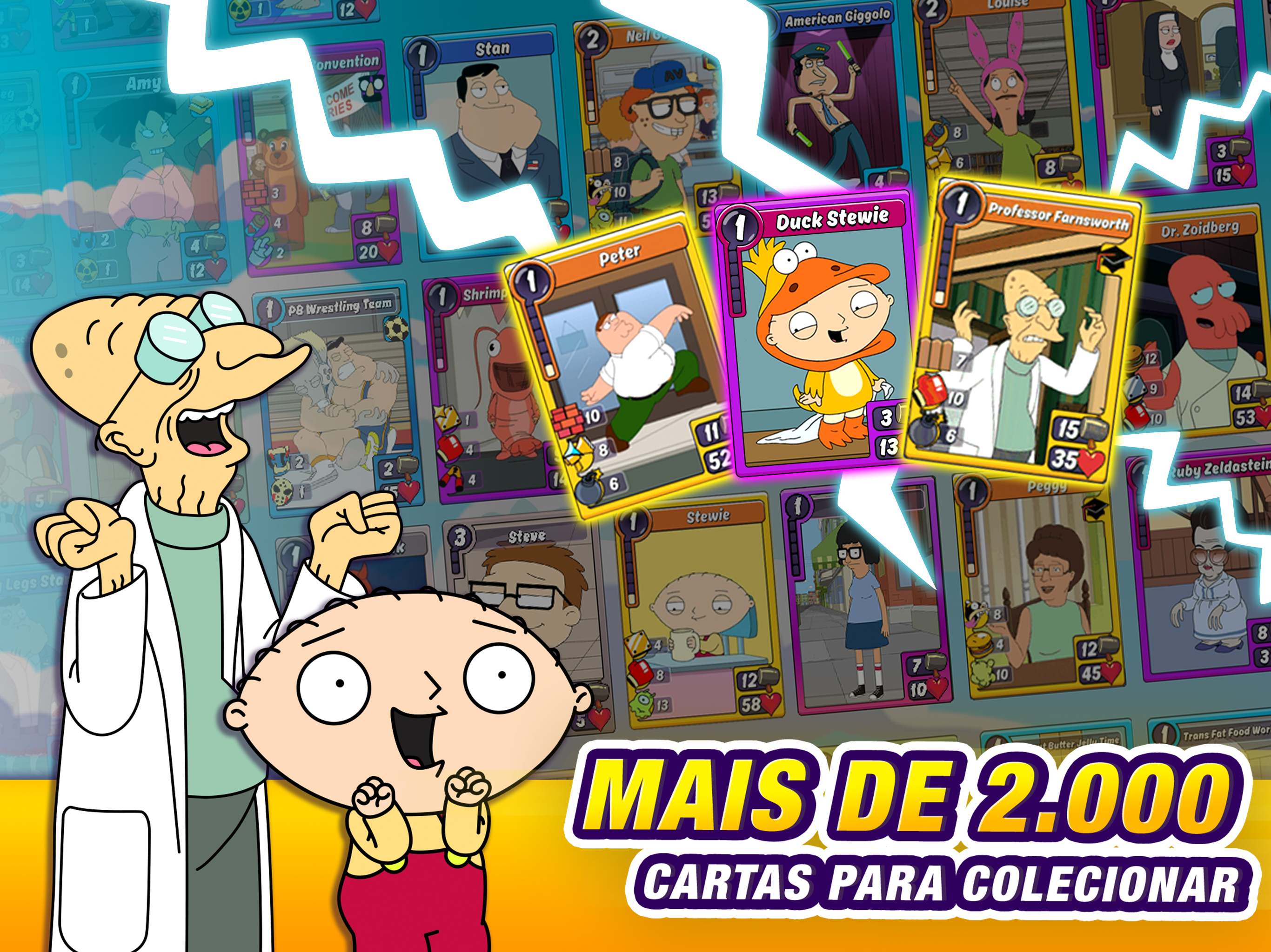 Captura de Tela do Jogo Animation Throwdown: TQFC