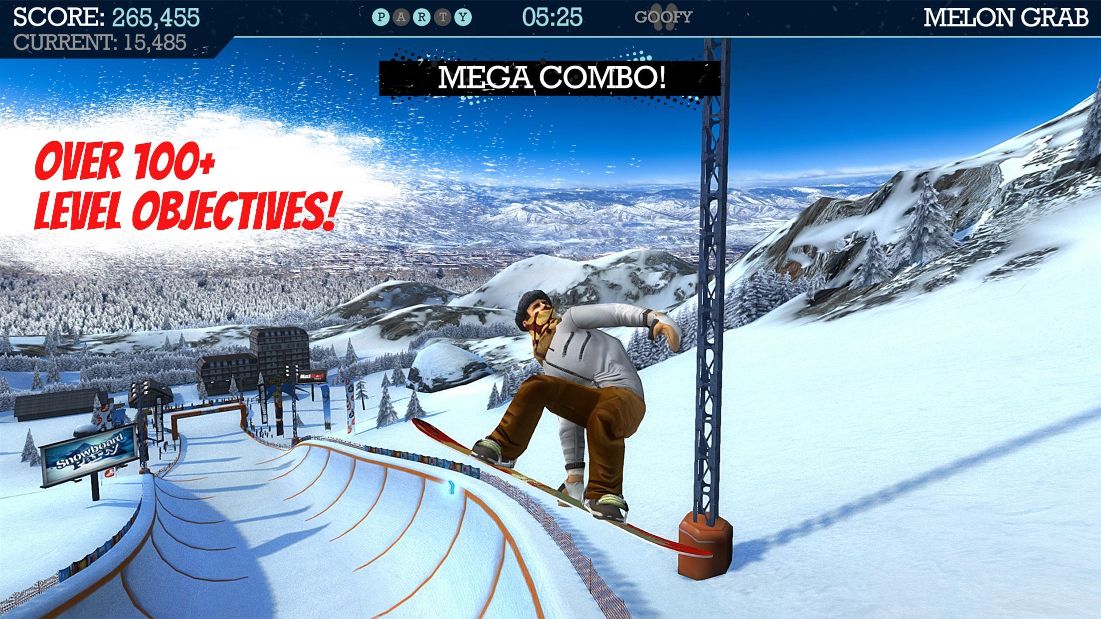 Snowboard Party Game Screenshot