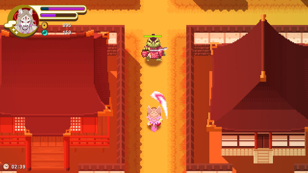 Screenshot of Pixel Game Maker Series Werewolf Princess Kaguya