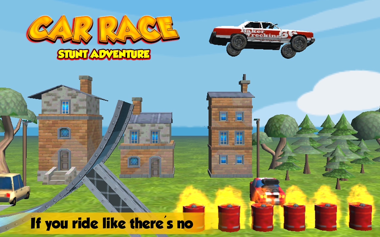 Screenshot of Car Race 3D Stunt - Car Racing