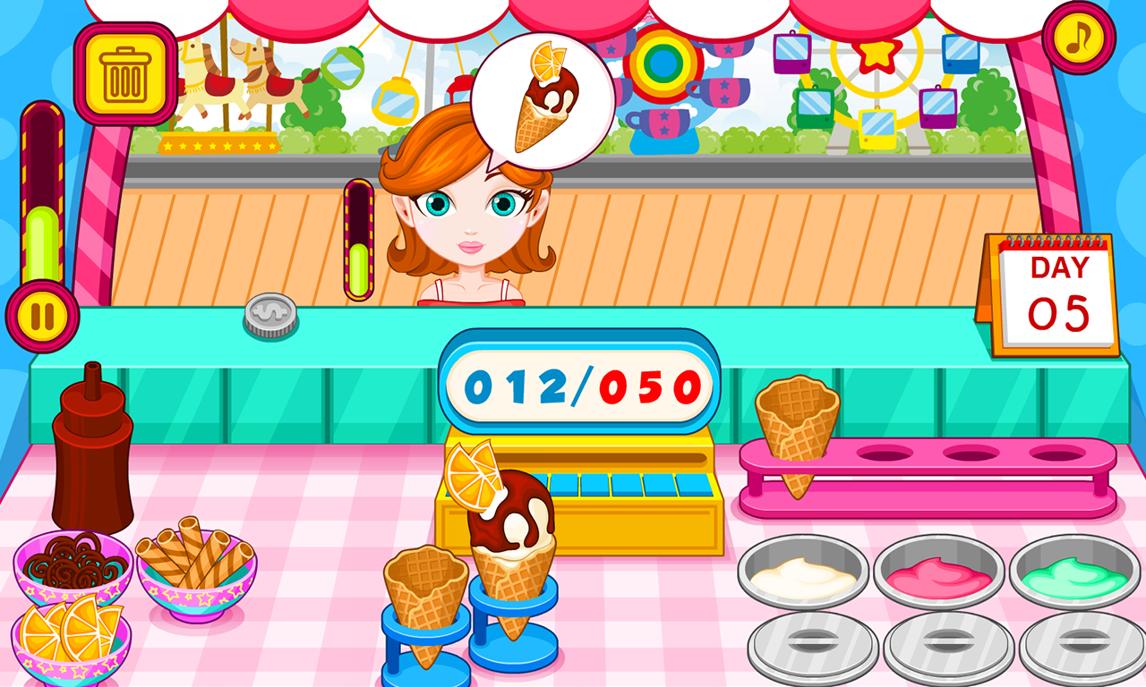 Ice Cream Van Game Screenshot