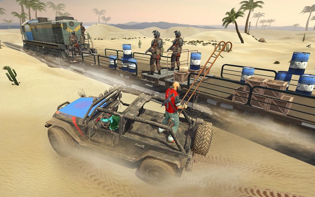Mission Counter Attack Train ภาพหน้าจอเกม