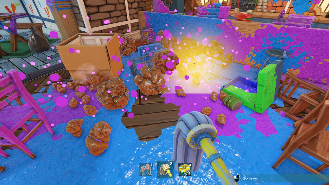 Monster Mop Up screenshot game
