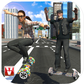 Hoverboard Rider: Extreme Race