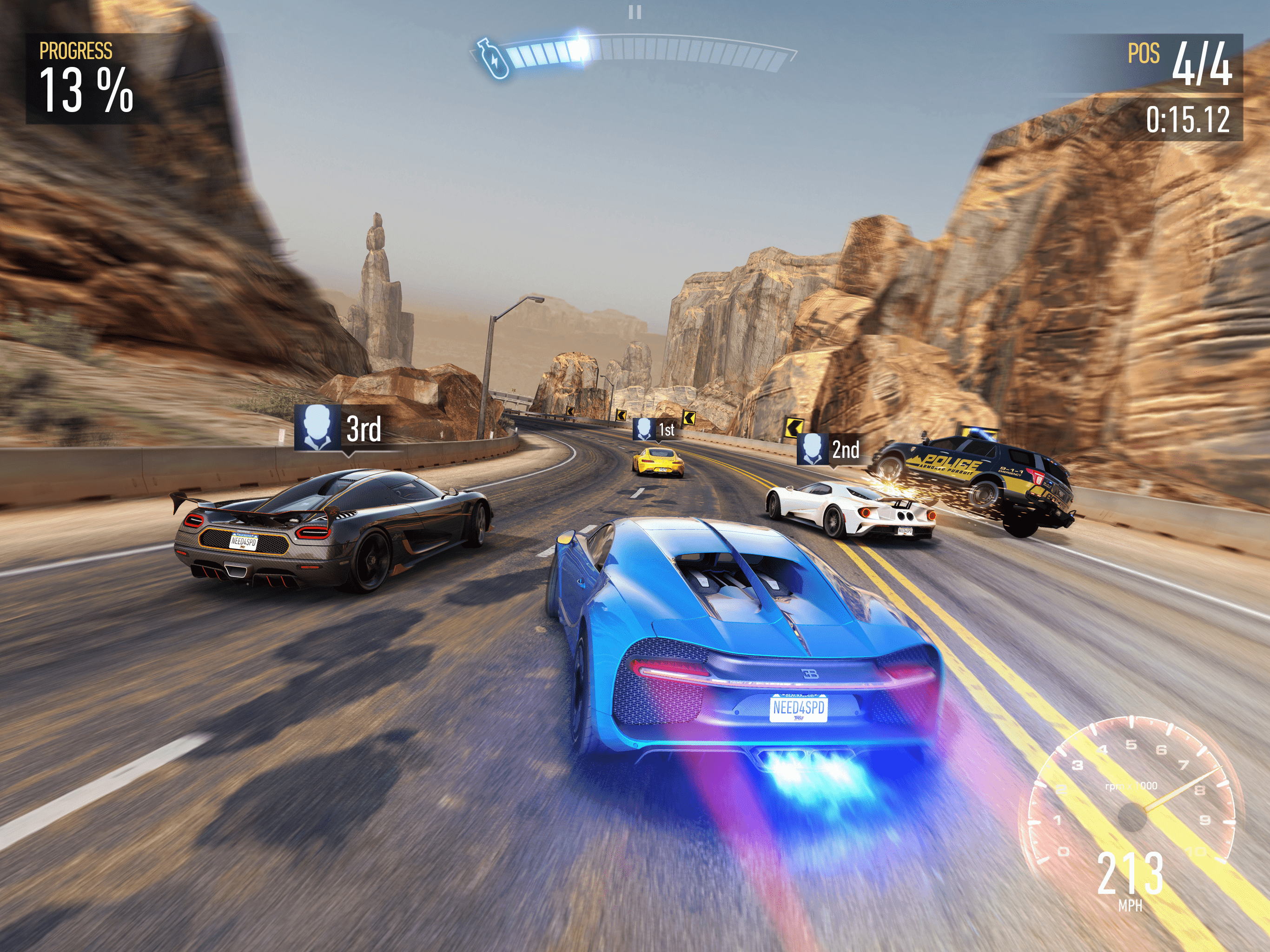 《Need for Speed：飆車無限》競速 遊戲截圖