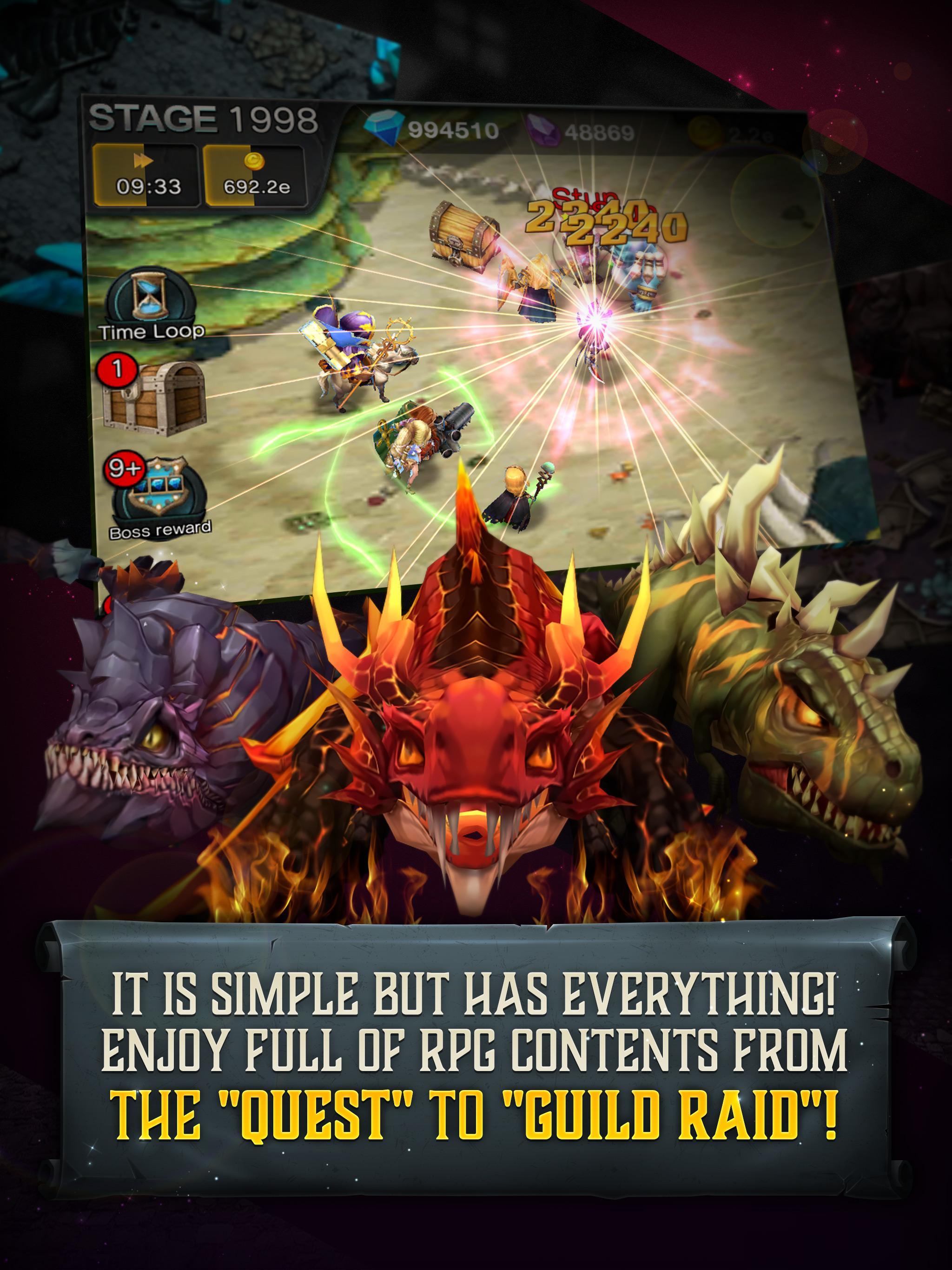 Ảnh chụp màn hình ENDLESS DUNGEON : DRAGON SAGA (无尽地下城)