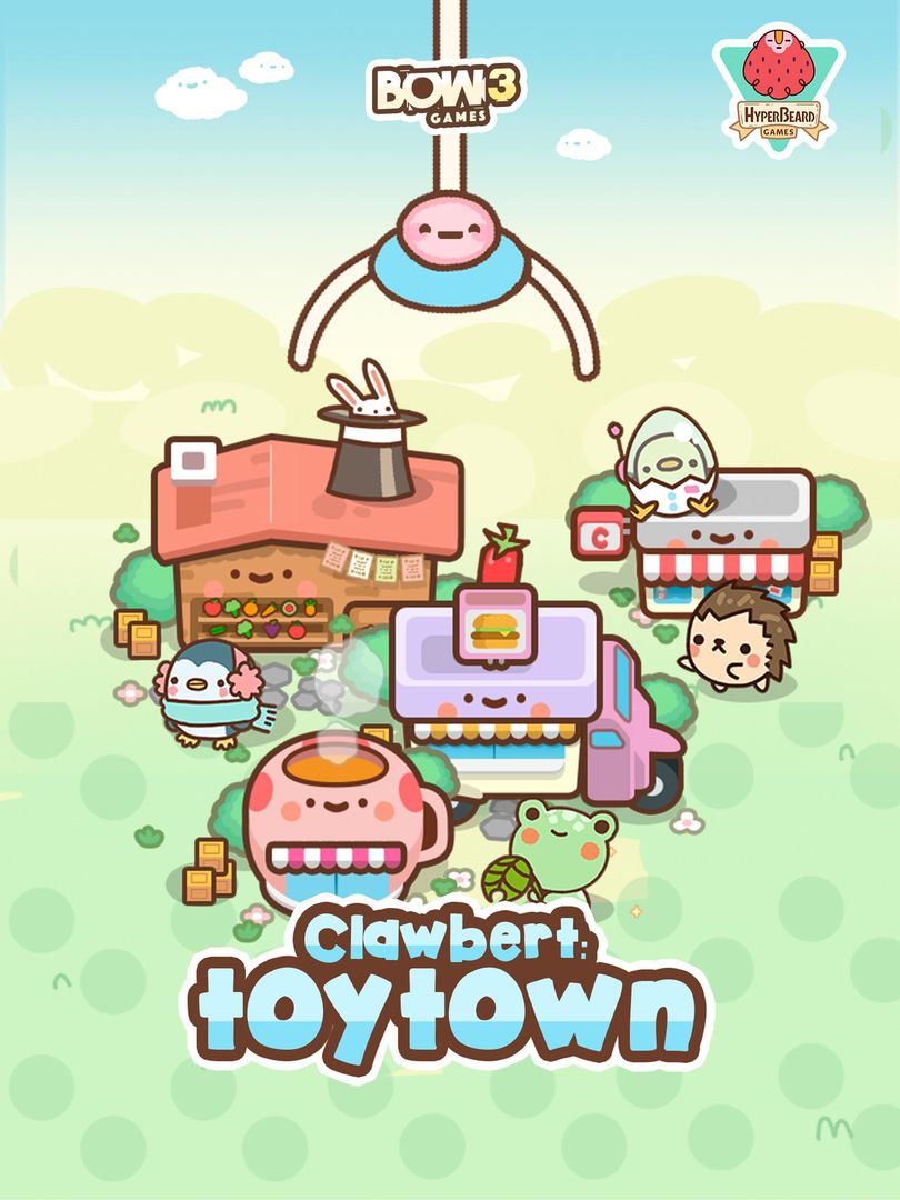 Clawbert: ToyTown 게임 스크린 샷