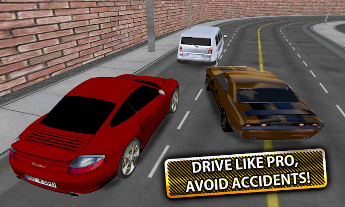 Screenshot of Real Manual Car simulator 3D