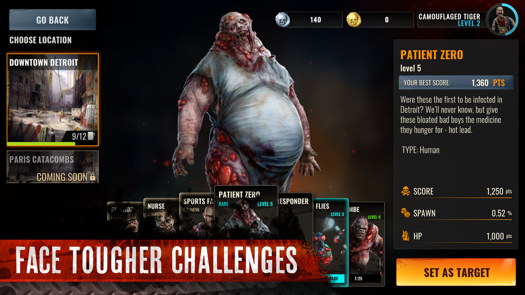Undead Clash: Zombie Games 3D screenshot game