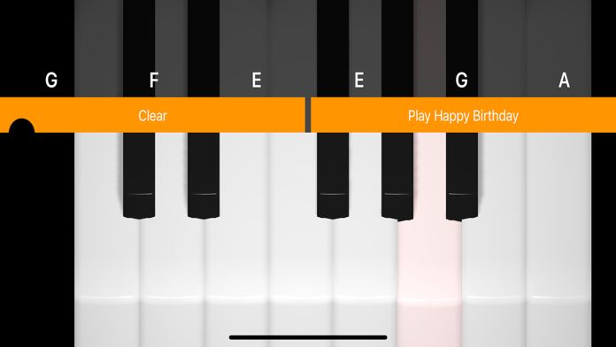 Screenshot 1 of Piano with notes 