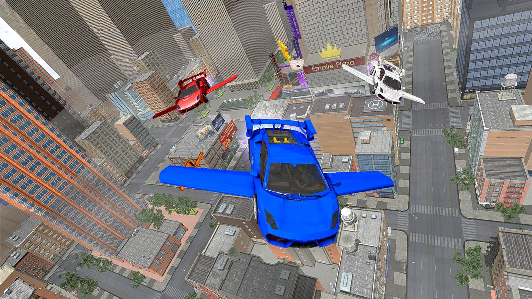 Flying Sports Car Simulator ภาพหน้าจอเกม