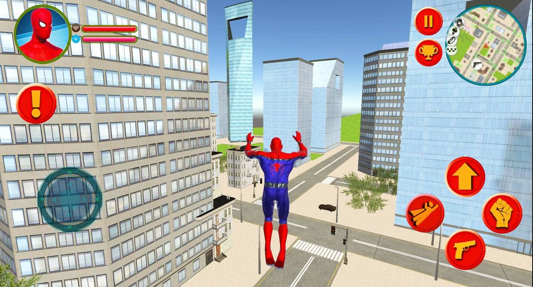 Screenshot of Spider Rope Hero Man Vegas Crime Simulator