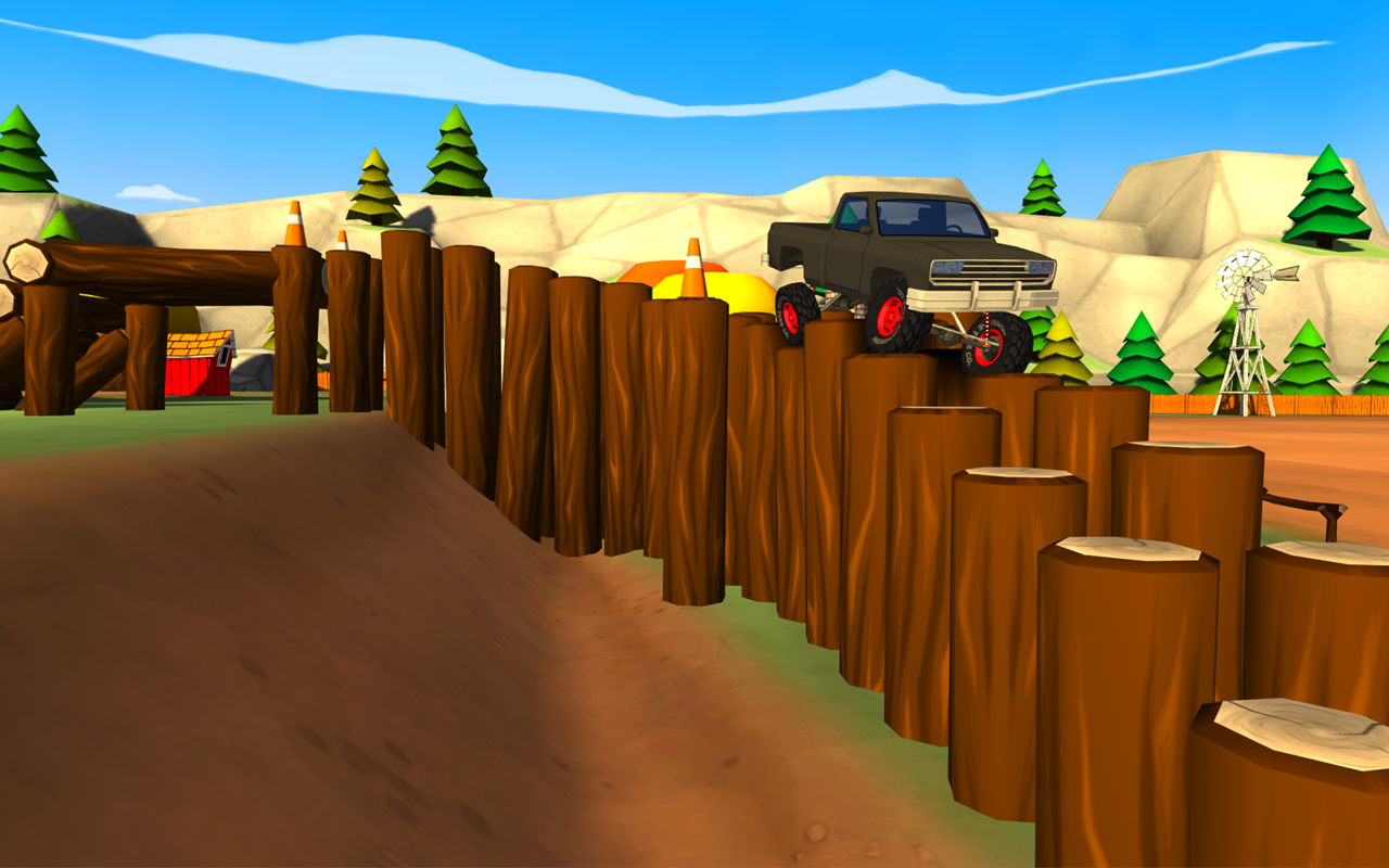 Truck Trials 2: Farm House 4x4 Game Screenshot