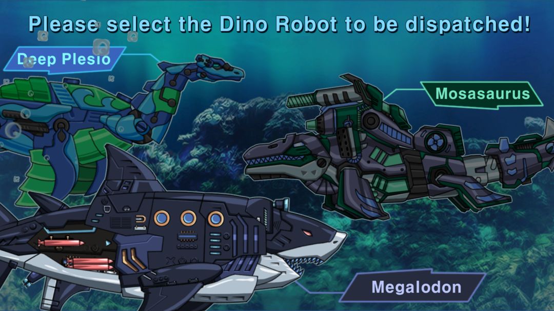 Screenshot of DinoRobot- Megalodon: Dinosaur