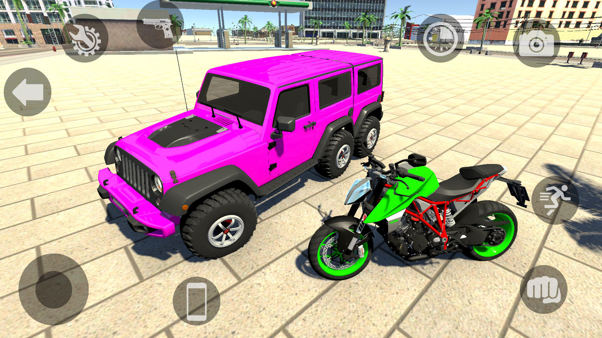 Indian Bike Crime Driving 3D Game Screenshot