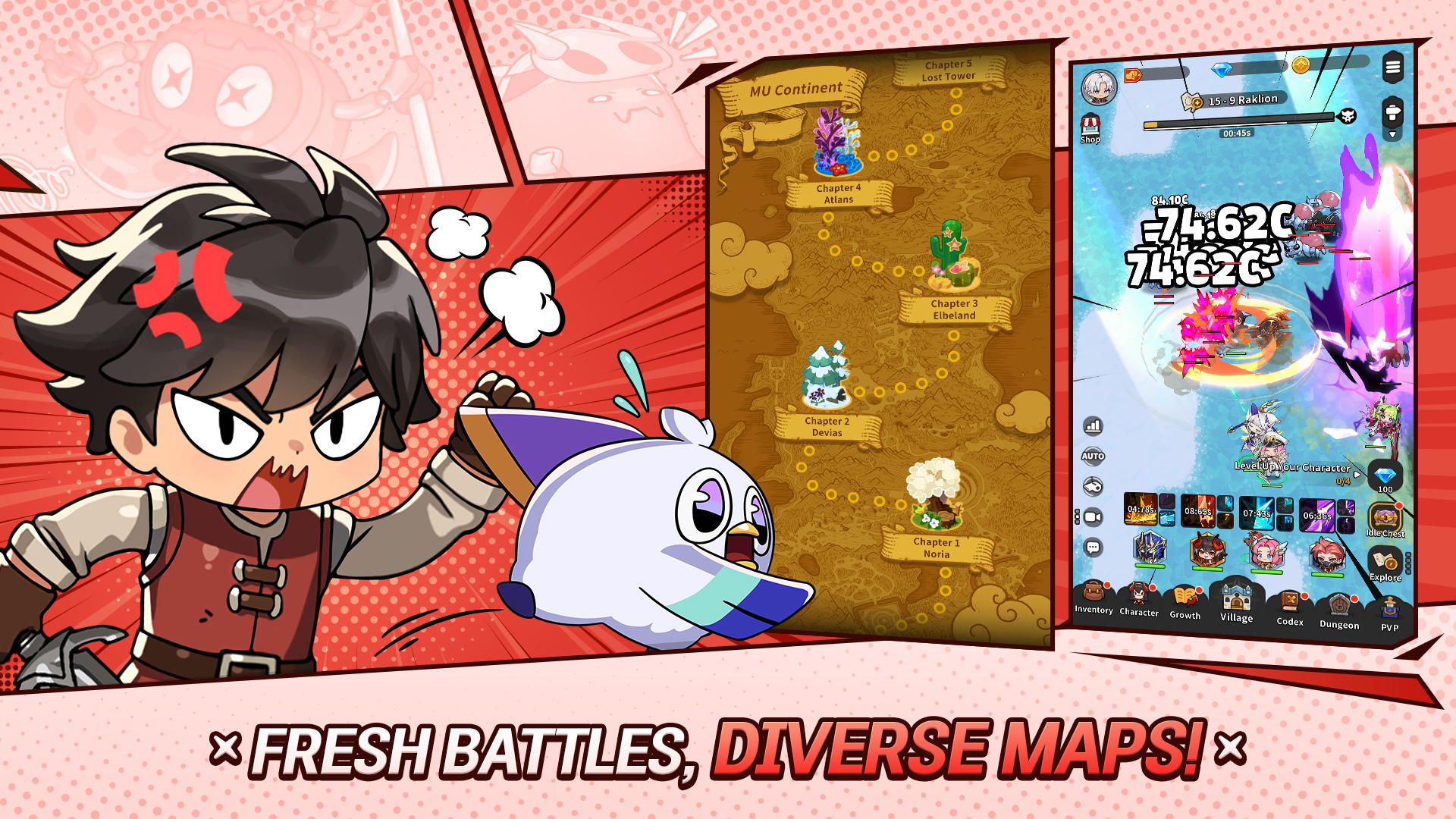 MU: Pocket Knights Game Screenshot