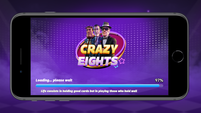 Screenshot of Crazy Eights +