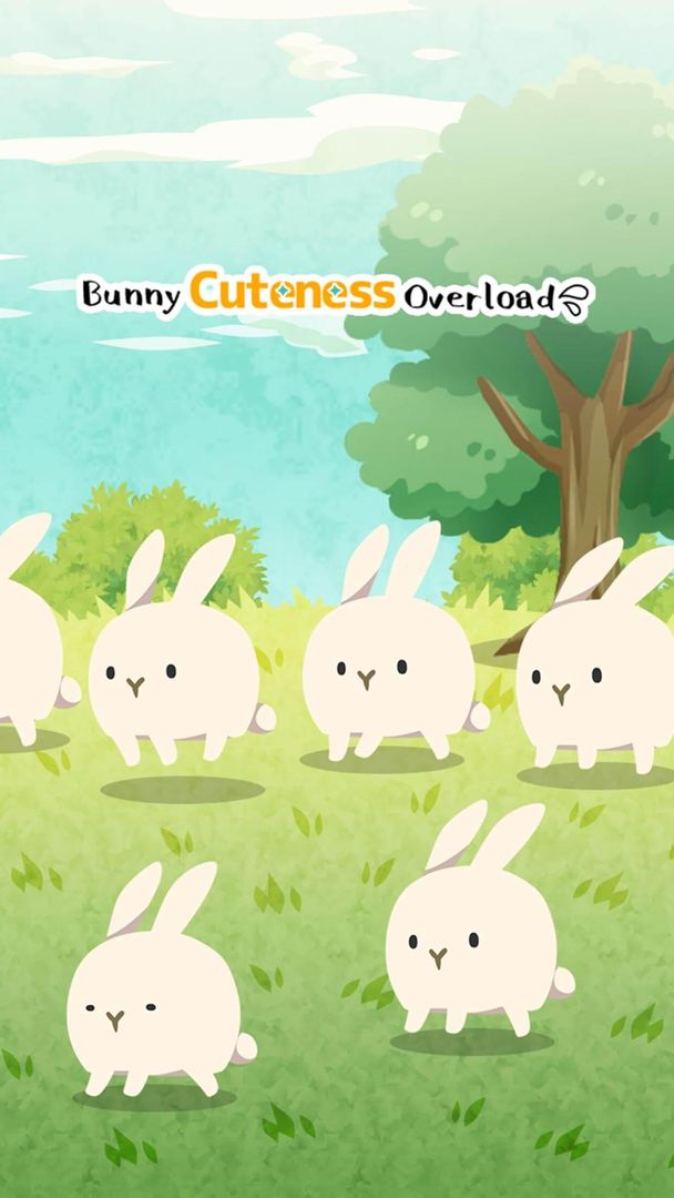 Bunny Cuteness Overload 게임 스크린 샷