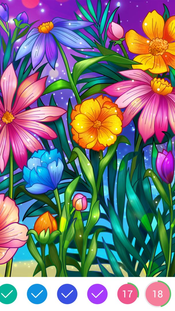 Coloring Book: Color by Number screenshot game