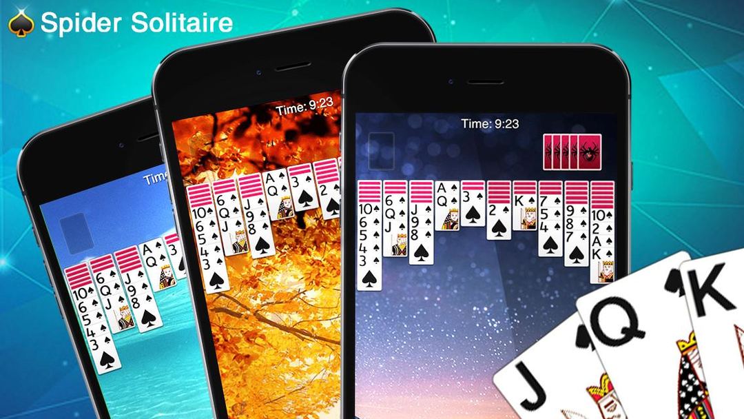 Screenshot of Spider Solitaire